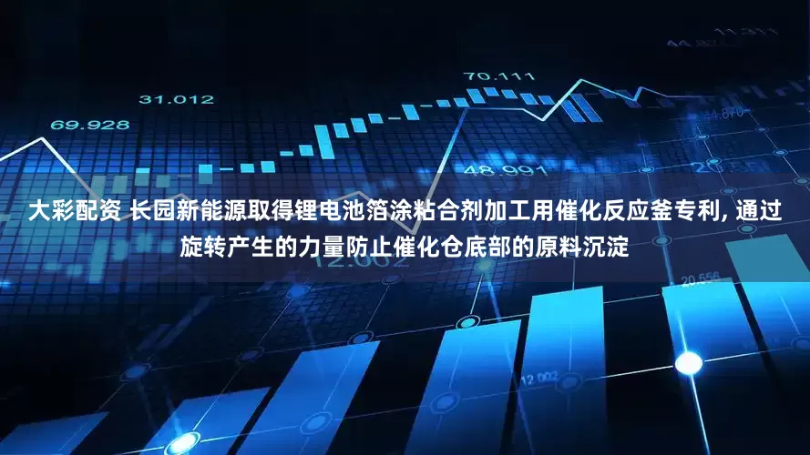大彩配资 长园新能源取得锂电池箔涂粘合剂加工用催化反应釜专利, 通过旋转产生的力量防止催化仓底部的原料沉淀