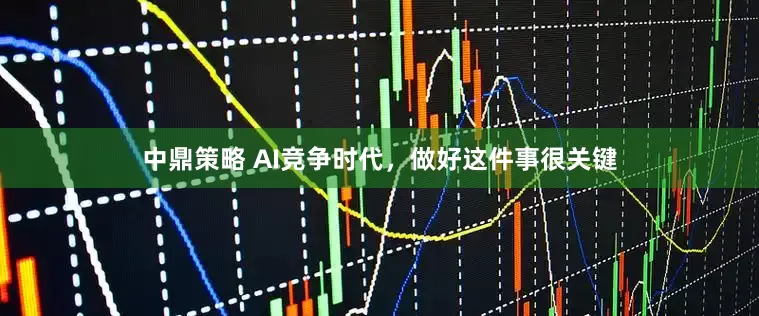 中鼎策略 AI竞争时代，做好这件事很关键